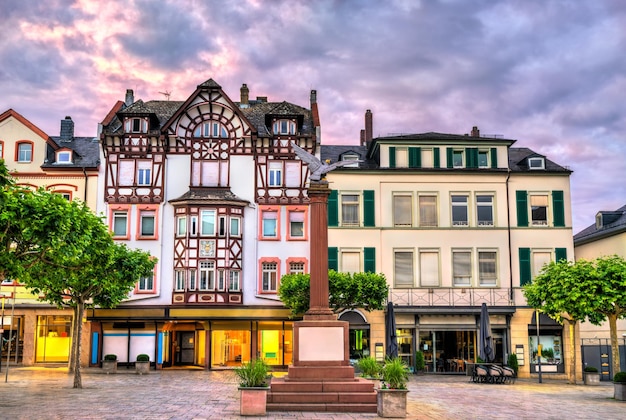 Il monumento ai caduti a bad homburg in germania