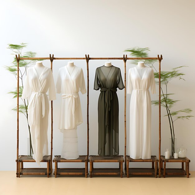 Photo wardrobe design highquality customizable assets for professional interior and fashion presentation