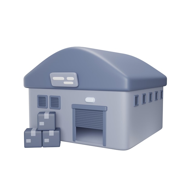 Warehouse 3D icon