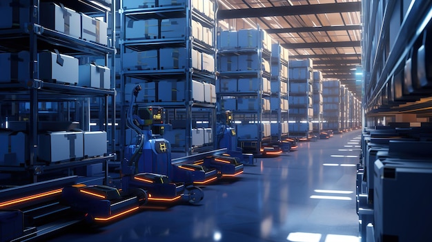 Warehouse industrial and logistics companies Generative Ai