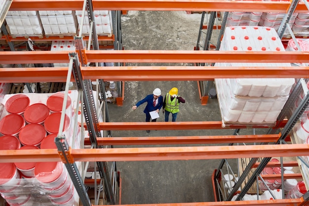 Warehouse Inspection Top View