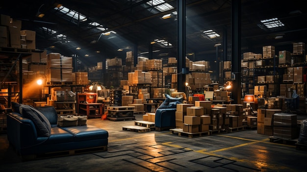 warehouse interior