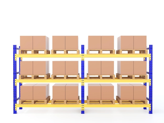 warehouse pallet racking system