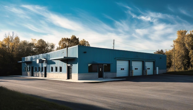 A warehouse and shipping facility in sydney