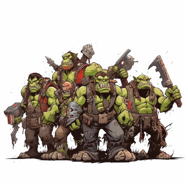 ウォーハマー 40KのMighty Orc Warriorsは2Dサイドスクローラーアドベンチャーで征服し粉します