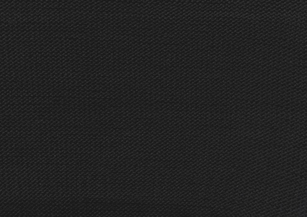 Warm black sweater made of wool Black fabric background