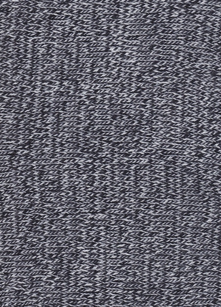 Warm black and white knitted fabric