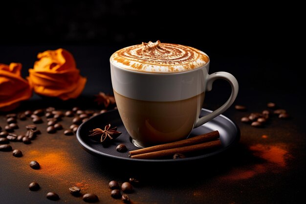 Warm Caramel Rooibos Latte