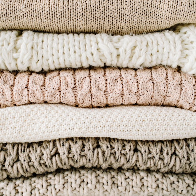 Warm feminine pullover or sweater arrangement