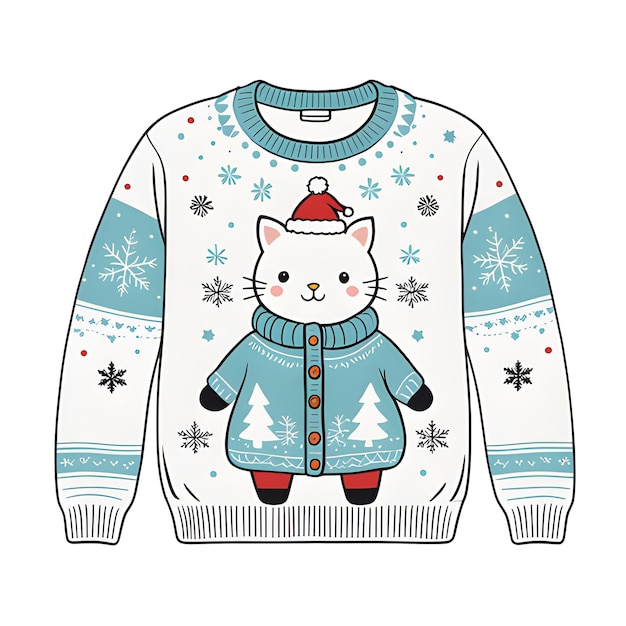 A warm and fuzzy Christmas sweater