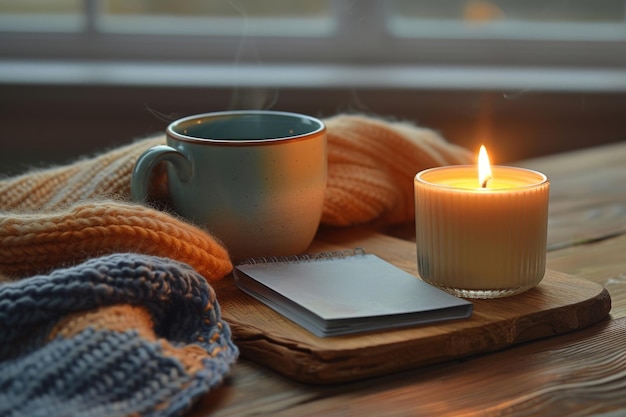 A warm and inviting coffee shop scene