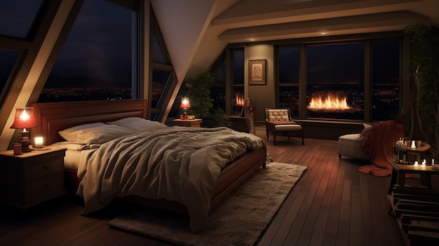 Warm and Welcoming Master Bedroom Design