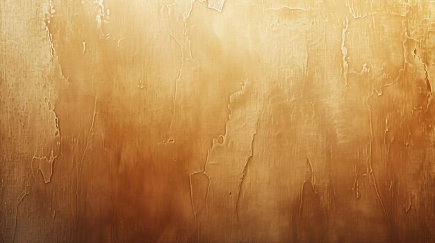Warme gouden bronzen gestructureerde achtergrond Abstract Artistic Canvas