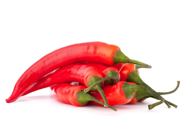 Warme rode chili of chili peper