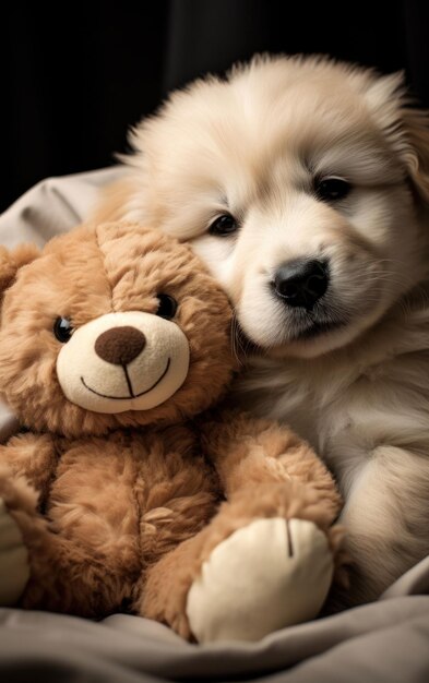 Warmth Plush Puppy Cuddles