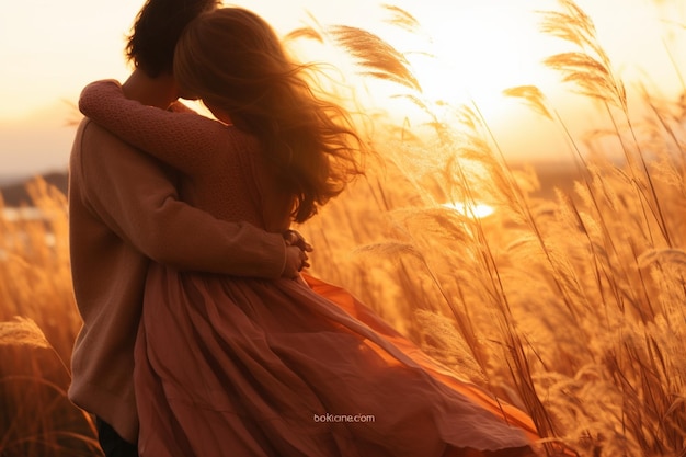 Photo warmth waltz hug photo