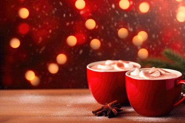 Warmth and Whimsy in Red Cups