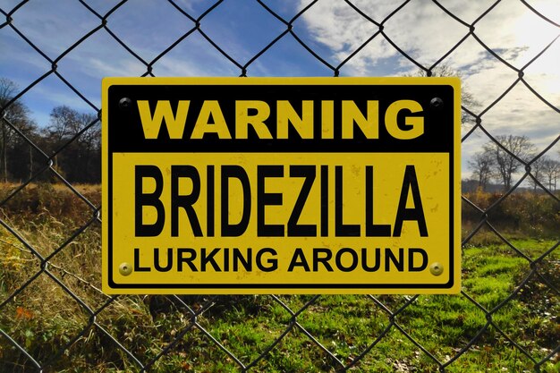 Warning Bridezilla lurking around