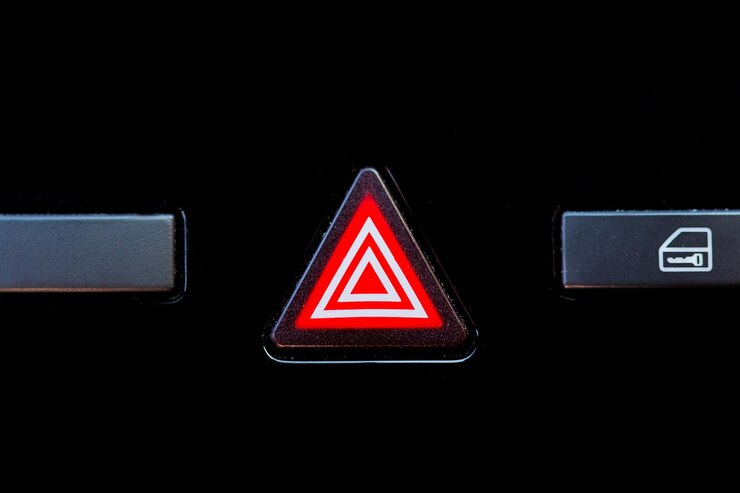 車のダッシュボードに点灯する警告ボタン