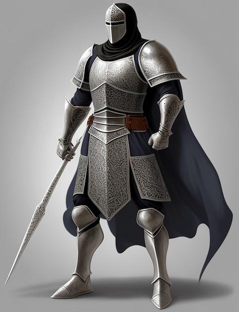 Photo warrior knight