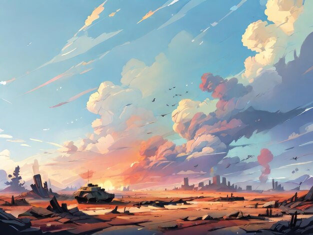 Warzone landscape