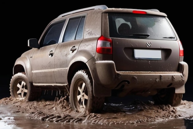 wash the car suds mud isolated background