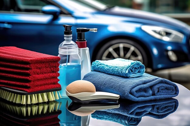 Wash service hand car vehicle garage cleaning auto maintenance transportation automobile detailing care