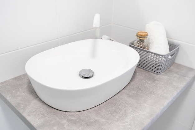 wash sink in a bathroom, washbasin