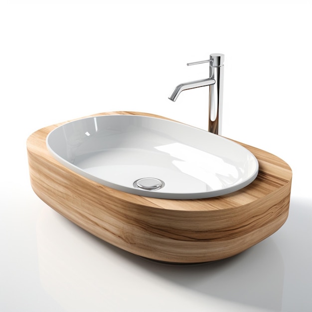 Washbasin with white background high quality ultra