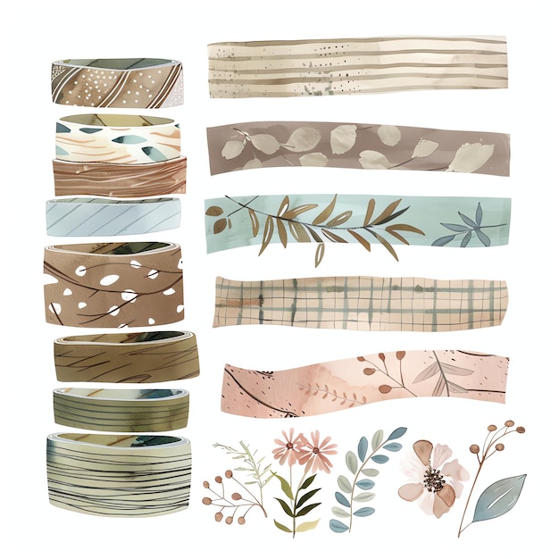 Washi tape cottagecore eenvoudig leven