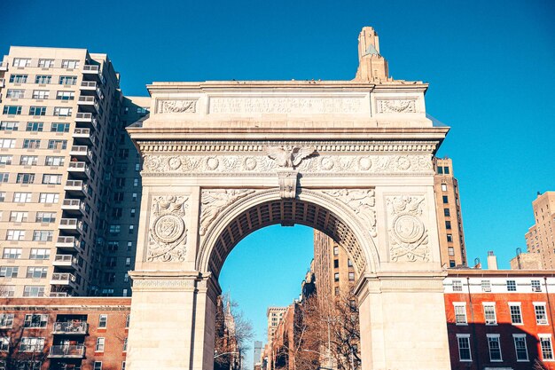 Washington square arch new york