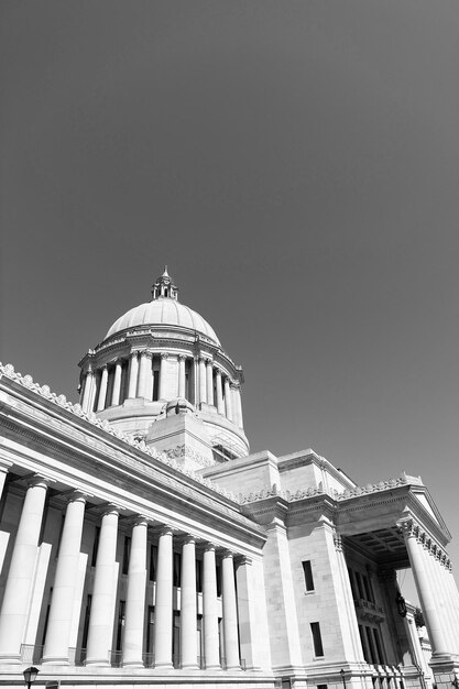 Washington State Capitol or Legislative Building in Olympia home of government