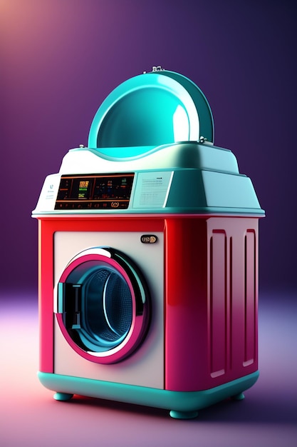 Wasmachine gegenereerd Ai