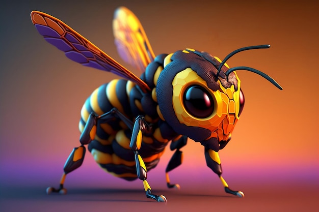 wasp amine character created using generative ai