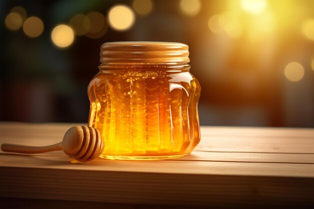 wasp honey in a container