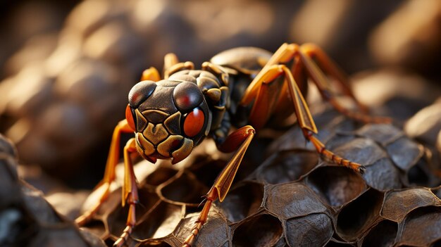 Wasp nest background