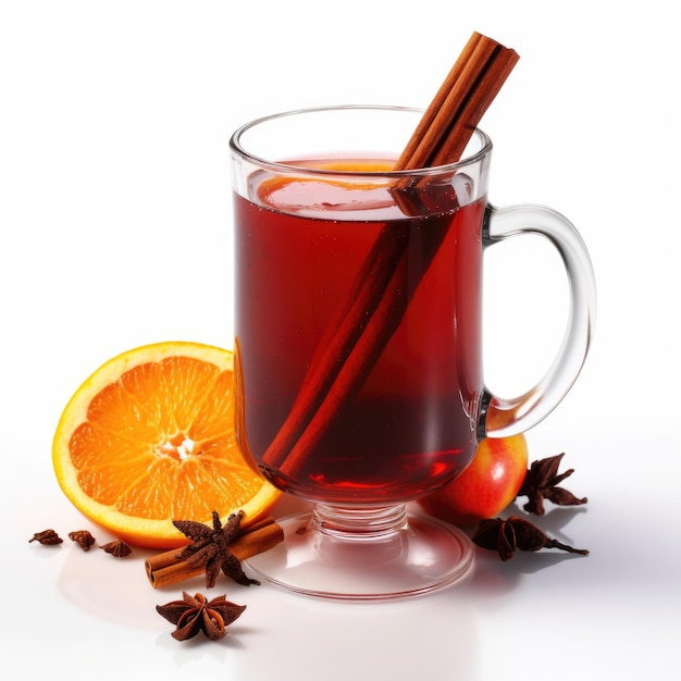 Wassail isolated on white background Generative AI