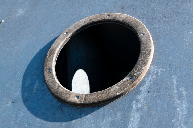 A waste glass container on the roadside in bunde east westphalia