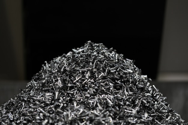 Waste metal chips