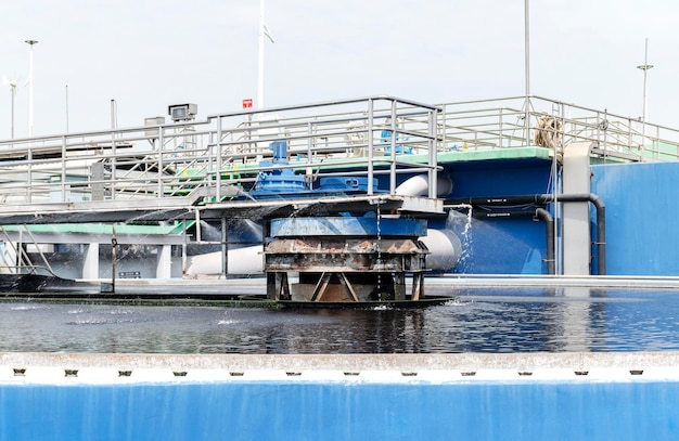 Waste water treatment ponds from industrial plants