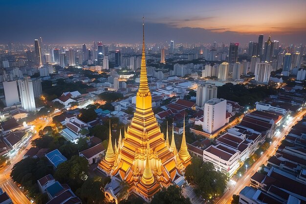 Wat Arunratchawararam Ratchaworamahawihan in Bangkok Thailand