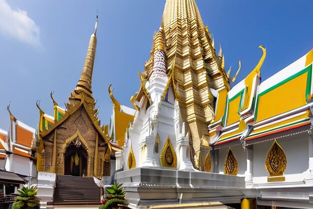 Wat Arunratchawararam Ratchaworamahawihan in Bangkok Thailand