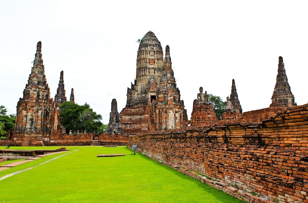 Wat Chaiwatthanaram-tempel. Ayutthaya Park, Thailand.