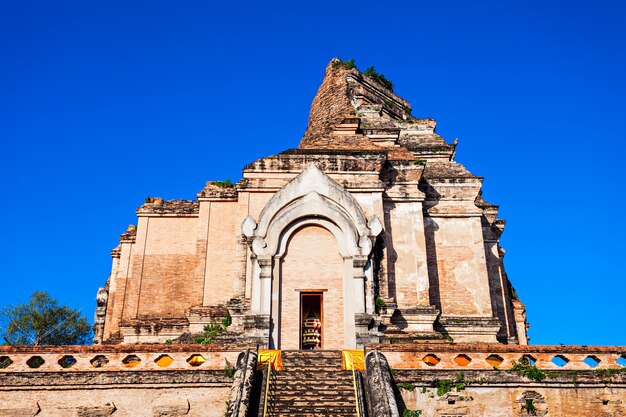 Wat Chedi Luang-tempel in Chiang Mai, Thailand
