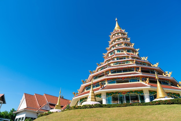 Wat Huay Pla Kang in Chiang Rai Thailand
