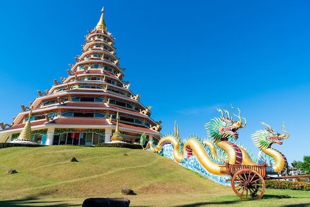 Wat Huay Pla Kang in Chiang Rai, Thailand