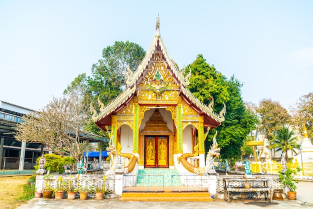 Wat Luang at Pai in Mae Hong Son, Thailand