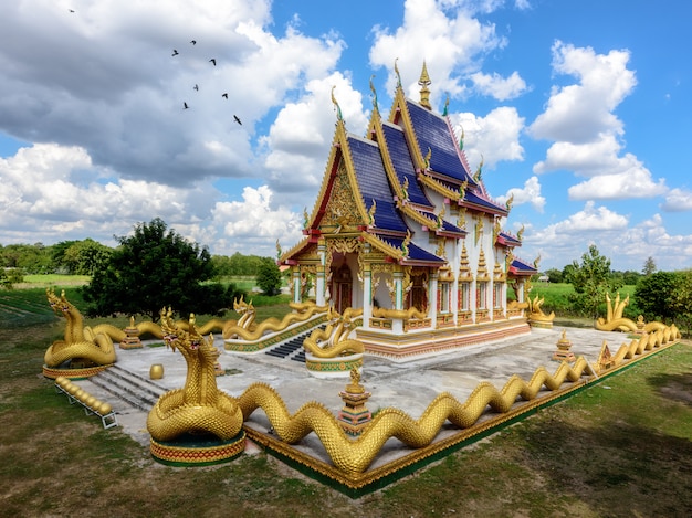 Foto wat pa mahasan temple roi-et, thailand