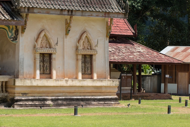 Wat Pho Chai temple symbol of Na Haeo