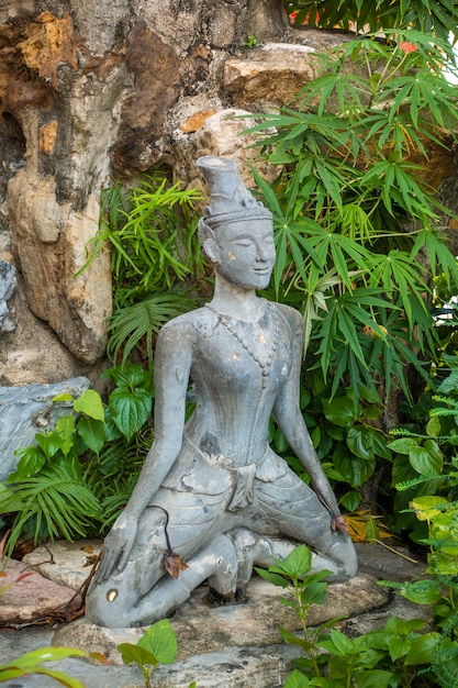 Wat Pho is the most Famous of Thailand temple for tourists  in Bangkok, Thailand